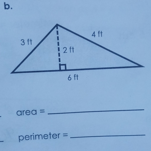 area =
_
perimeter =_ 