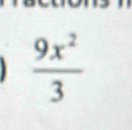  9x^2/3 