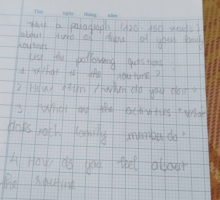 wath a pakagsagh (20150 ods) 
abjut turo of there of you faml 
houjings 
usp the poflowng qupstong 
<> 
zHgu) gfn hahen do yau don? 
3. What an activ tkes at 
pops bach legild unimba dd? 
A How do yau teei about 
he sputing