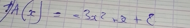 F_A(x)=-3x^2+x+xi