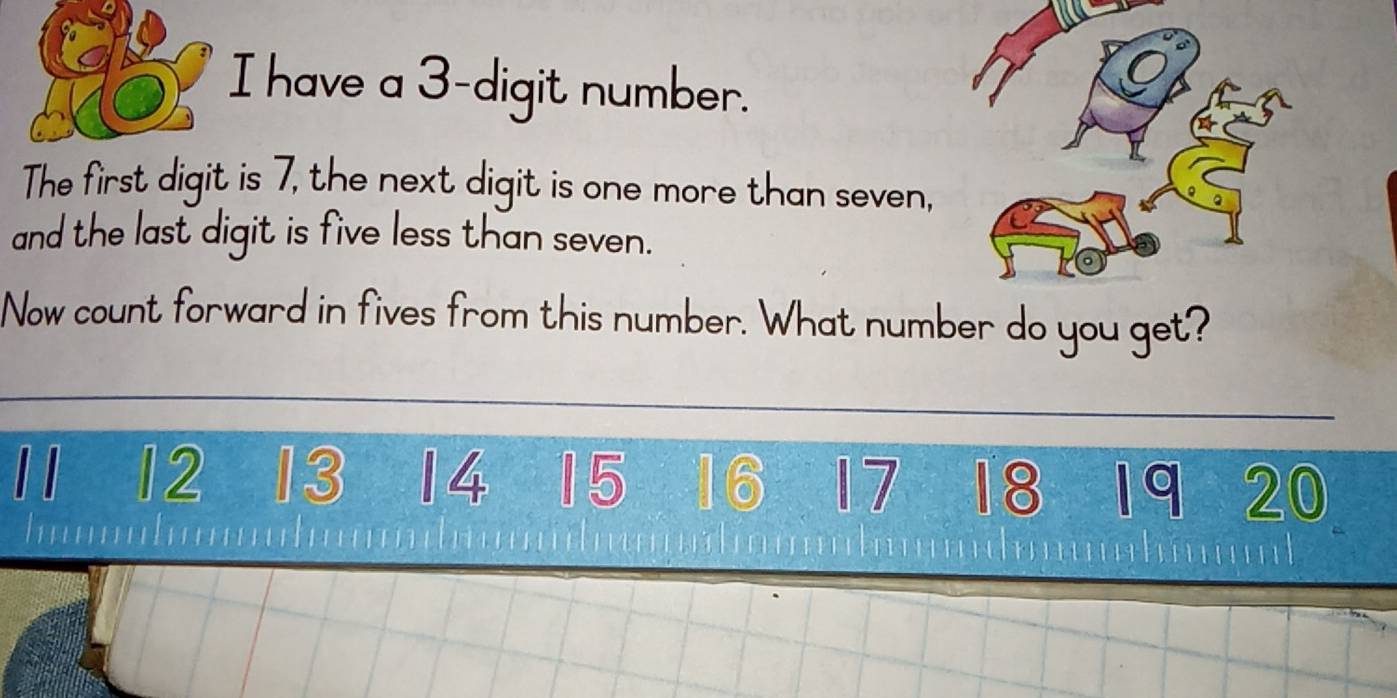 Solved: have a 3 -digit number. The first digit is 7, the next digit is ...