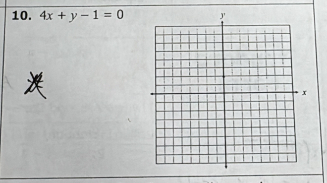 4x+y-1=0