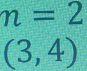 n=2
(3,4)