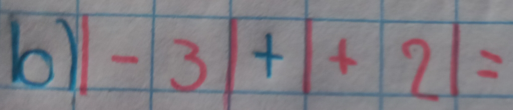 -3|+|+2|=