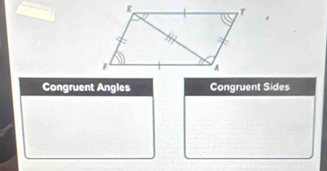 Congruent Angles Congruent Sides