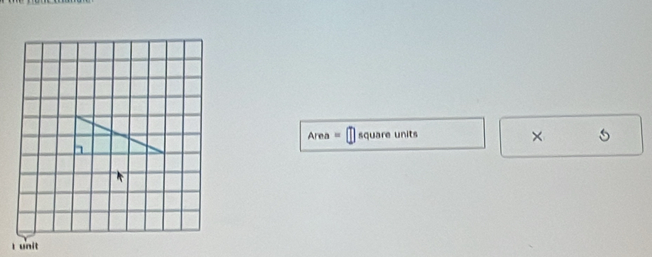 Area square units 
× 
T unit