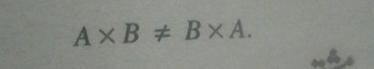 A* B!= B* A.