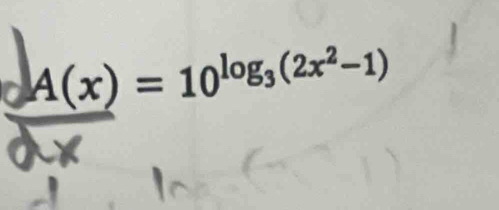 A(x) = 10log, (2r²-1)