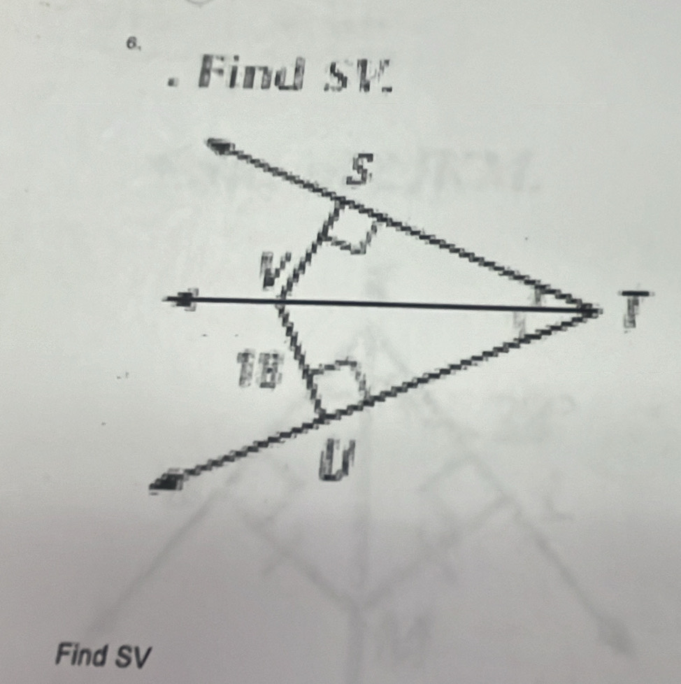 6, 
. Find SV
$
V
I
T
D
Find SV