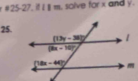 # 25-27.1llm , solve for x and y .
25.