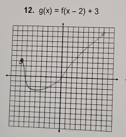 g(x)=f(x-2)+3