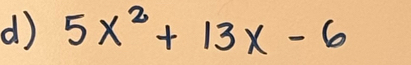 5x^2+13x-6