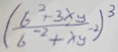 ( (6^2+3xy)/6^(-2)+xy )^3