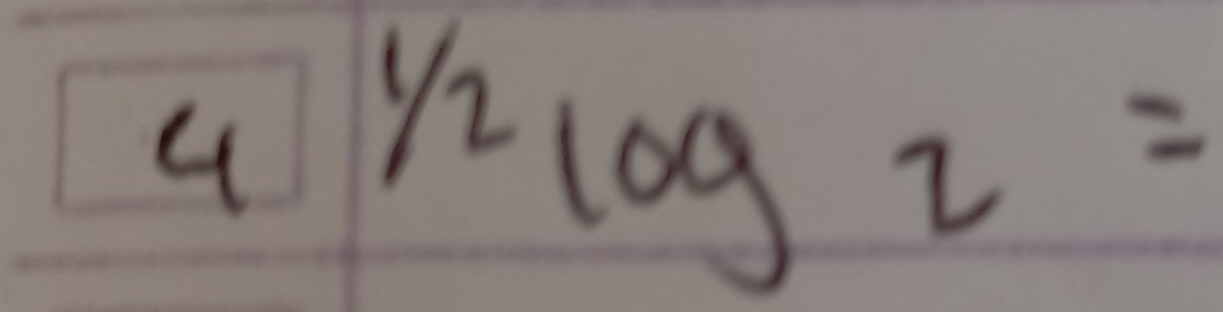 ^1log _2=