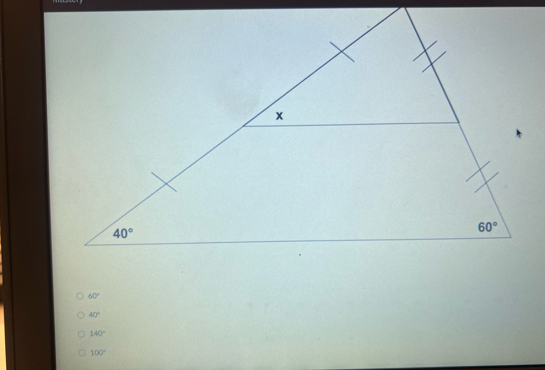 60°
40°
140°
100°