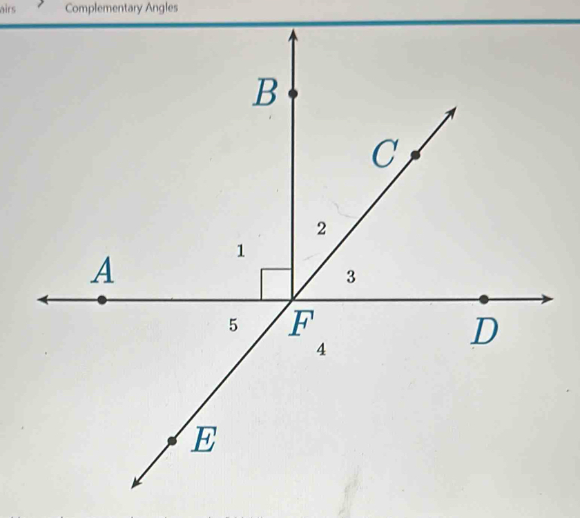 airs Complementary Angles