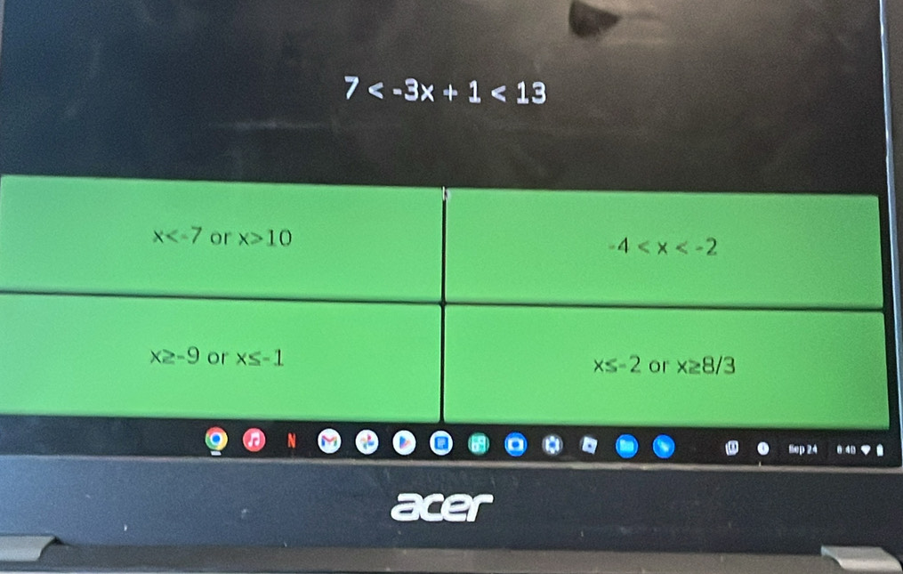 7 <13</tex>
Sep
ace