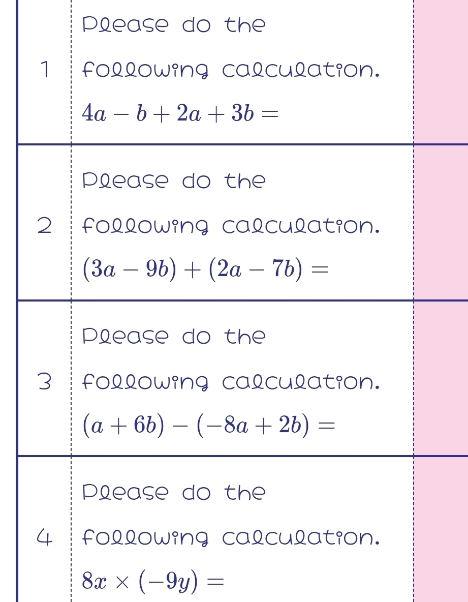 Solved: Please do the 8x* (-9y)= [Math]