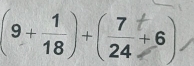 (9+)+(+0)