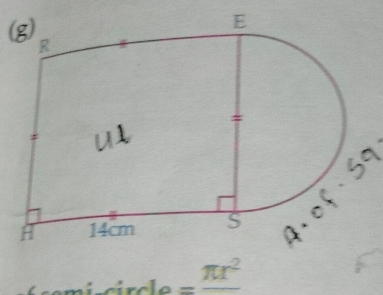 ( 
mí ciral lo=frac π r^2