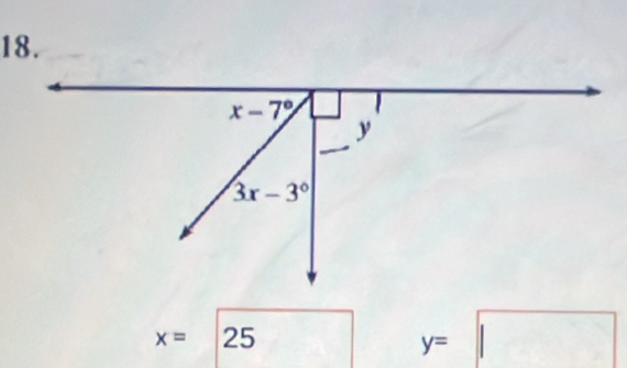 x=25 5^ y=□^