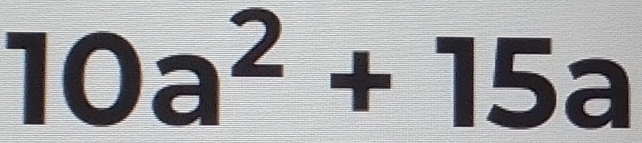 10a^2+15a