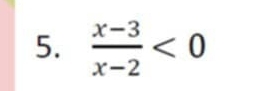  (x-3)/x-2 <0</tex>