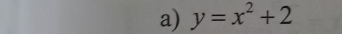 y=x^2+2