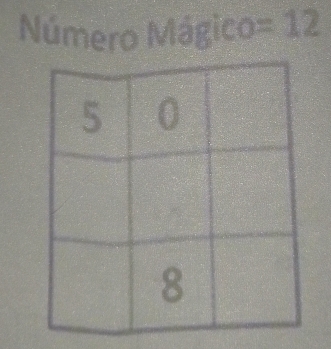 Número Mágico =12