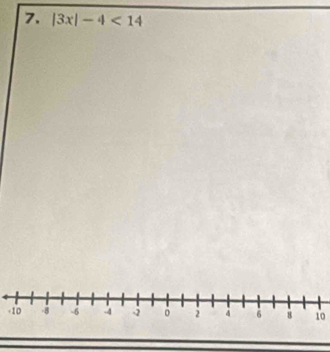 |3x|-4<14</tex> 
10