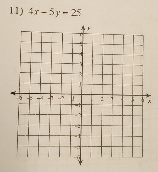 4x-5y=25