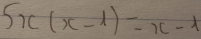 sec (x-1)=x-1