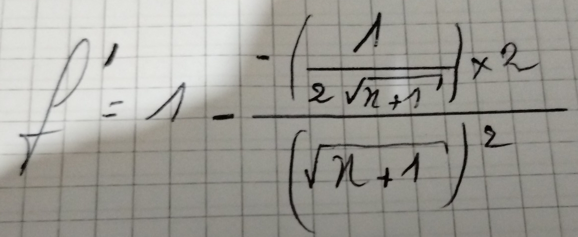 f'=1-frac -( 1/2+k^2 )x^2(sqrt(k+1))^2