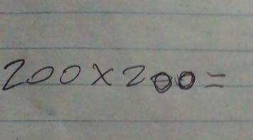 200* 200=