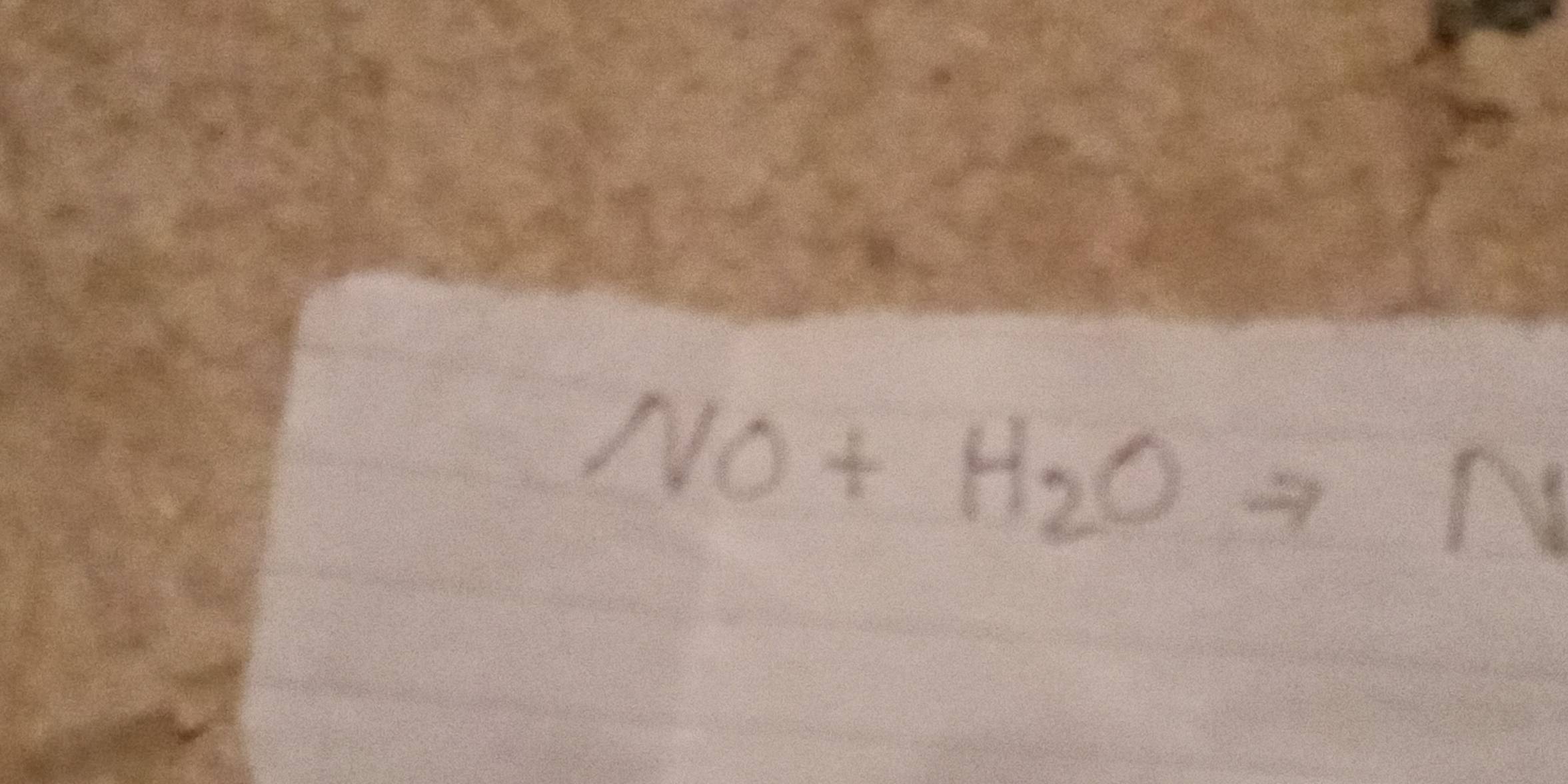 NO+H_2O-
A