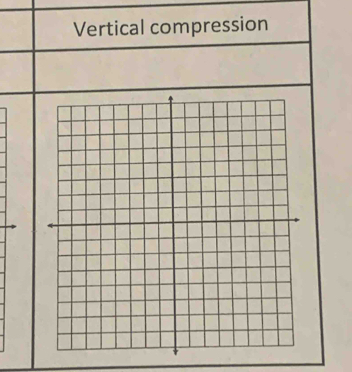 Vertical compression