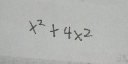 x^2+4x^2