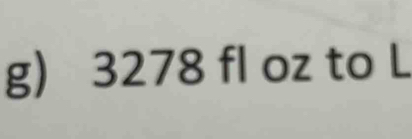 3278 fl oz to L