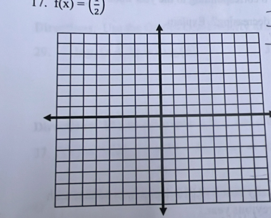 1/. f(x)=(frac 2)