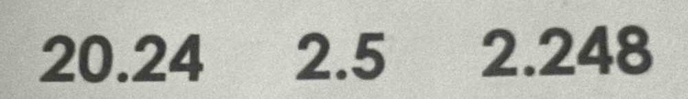 20.24 2.5 2.248