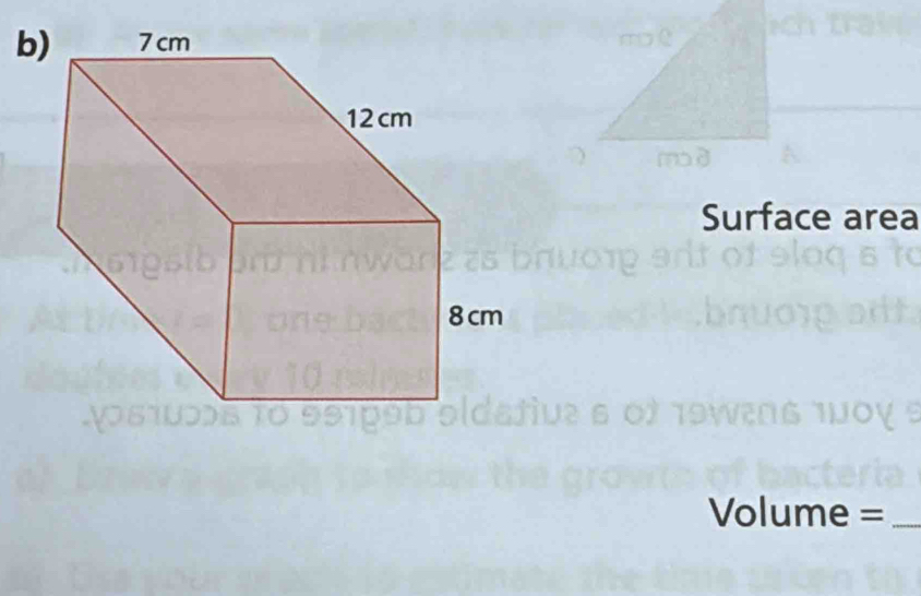 Surface area 
=_