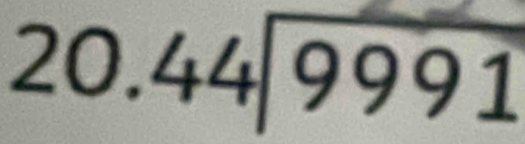 20. 44encloselongdiv 9991
f(-2)