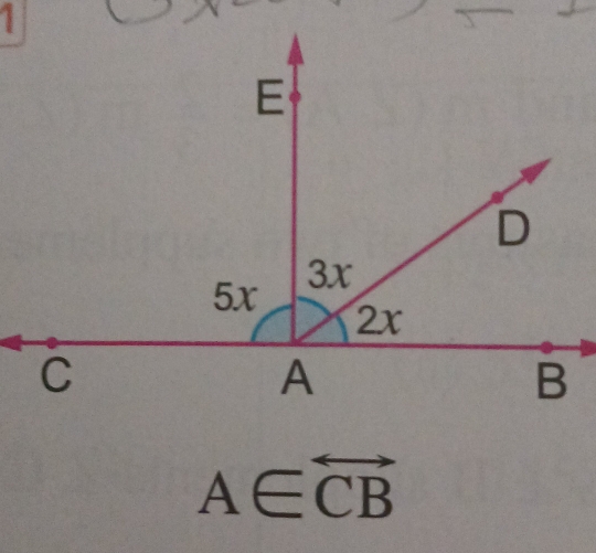 A∈ vector CB