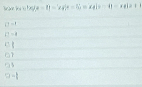 Solve for x 1) (6-8)
=|
=1
D