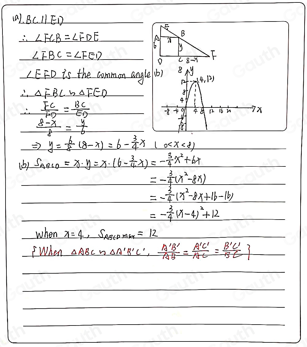 Solved: Infinitely many rectangles may be inscribed within the right ...