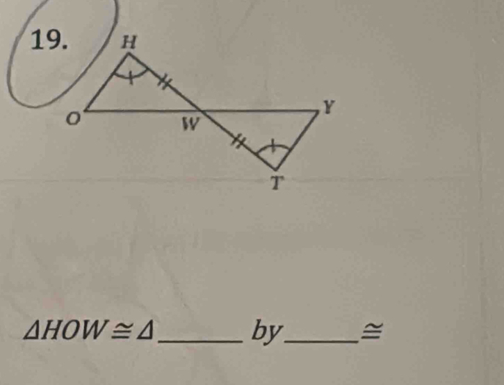 △ HOW≌ △
_by_ 
≌