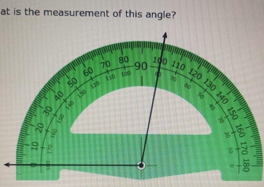 at is the measurement of this angle?