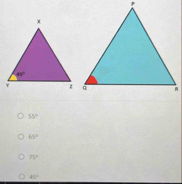 55°
65°
75°
45°