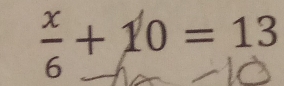 ξ ± 10 = 13