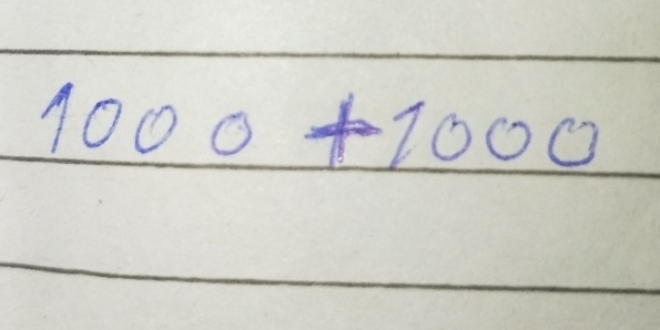 1000+1000